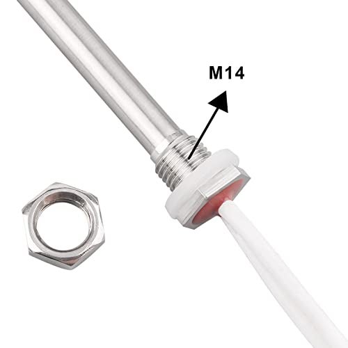 DERNORD Immersion Cartridge Heater SS304 Tublar Heater M14 Thread 48V 500W - Image 2
