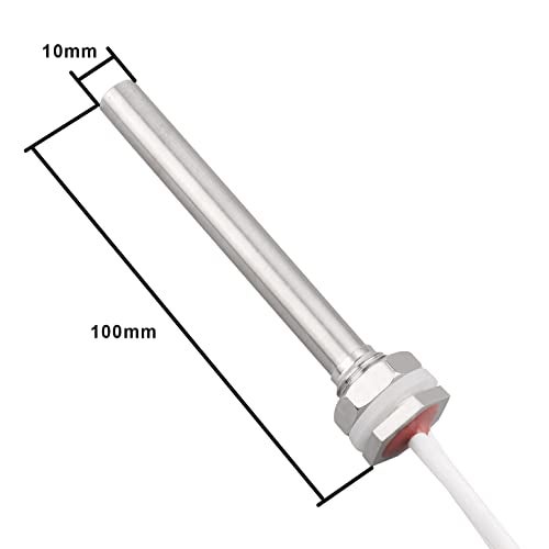DERNORD Immersion Cartridge Heater SS304 Tublar Heater M14 Thread 48V 500W - Image 4