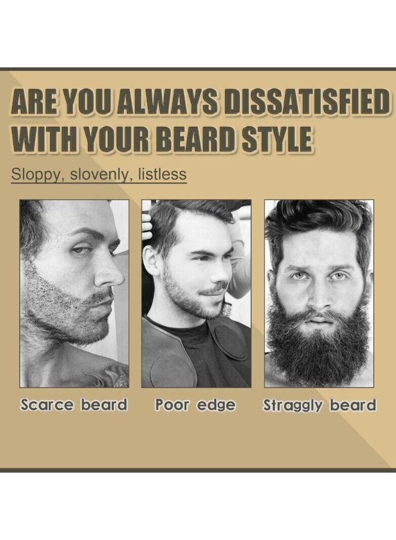 SOSEKO Beard Filling Pen Kit Eyebrow Hair Moustache Filler Pencil Durable Facial Engraving Styling - Image 3