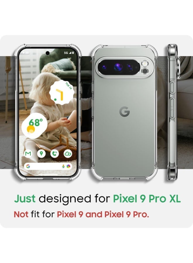 ELTRAZONE Pixel 9 Pro XL Case, Soft Skin TPU Transparent Protective Cover, Slim Lightweight Shockproof Phone Case, Anti-Scratch Flexible Protector with Full Edge Protection - Image 5