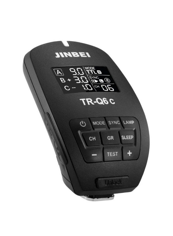 جينبي Jinbei TR-Q6N تريجر فلاش رقمي TTL/HSS (نيكون): تريجر موثوق بتقنية TTL/HSS متوافق مع نيكون مع توفير اتصال بلوتوث. - Image 4