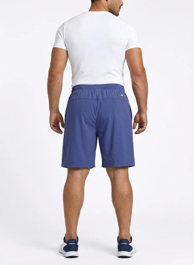 Moveletix Blue Men's Plus Size Training Shorts Blue for Men | Best Price UAE