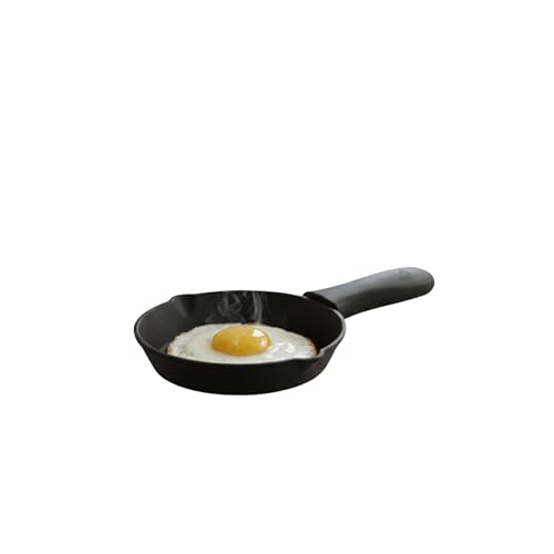 TRILONIUM Pre-Seasoned Cast Iron Classic Mini Skillet 6 inches - Image 1