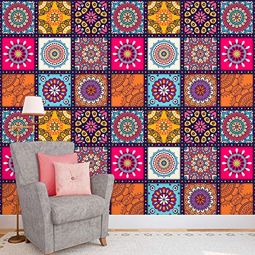 DECOR PRODUCTION Self Adhesive Wallpaper Wall Sticker for Home Decor, Living Room, Bedroom, Hall, Kids Room, Play Room (PVC Vinyl, Water Proof 40 sq.ft) 16x90 Inches Each Strip - Image 2