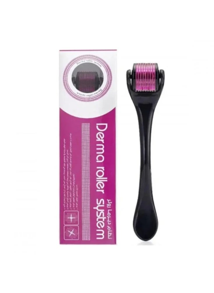 Derma roller system Derma Roller 540 with 0.25mm Titanium Needles for Skin Rejuvenation, Beard Growth, and Hair Growth Stimulation - Image 1
