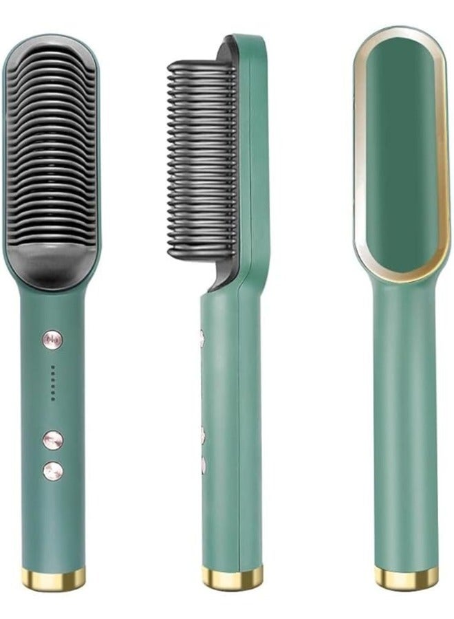 general Professional Electric Hair Straightener Brush Heated Comb - Image 1