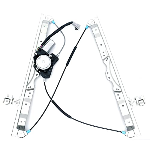 HICKS 748-524 Front Driver Left Side Power Window Regulator with Motor Assembly Compatible with 2004-2010 Infiniti QX56, 2004-2010 Nissan Titan, 2005-2013 Nissan Armada - Image 1