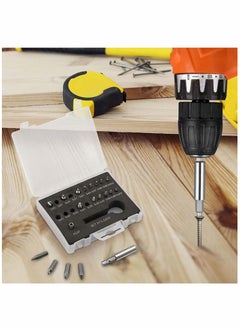 Y&D Damaged Screw Extractor Set 22 Pieces Stripped Kit for Broken Bolt All Purpose HSS Remover with Magnetic Extension Bit Holder and Socket Adapter  - Image 2