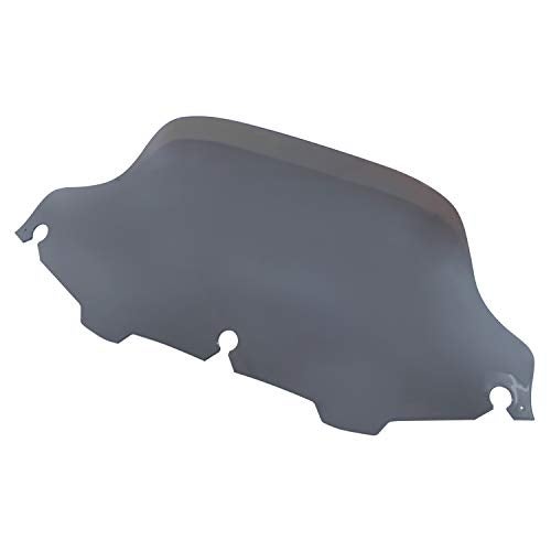 XMMT Smoke 8'' Wave Windshield Windscreen For Harley Electra Street Glide Touring 1996-2013 - Image 2