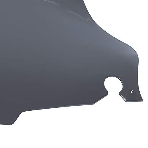 XMMT Smoke 8'' Wave Windshield Windscreen For Harley Electra Street Glide Touring 1996-2013 - Image 5