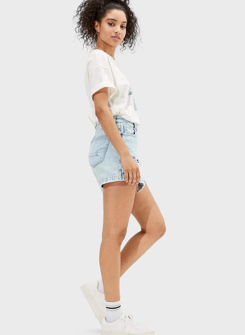 American Eagle Graphic Knitted T-Shirt