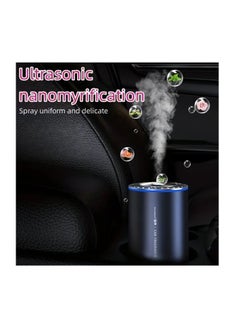 DIGI CORE Smart Car Air Fresheners Essential Oil Diffuser, Auto On/Off, Built-in Battery, Car Air Humidifier Aromatherapy Aroma Diffuser Air Freshener Auto Interior Accessories Car Air Freshener 50ML  - Image 2