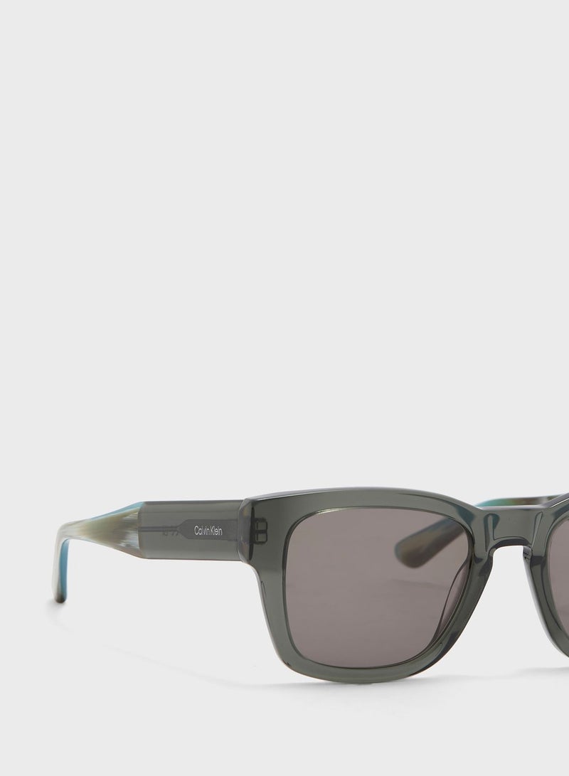 كالفن كلاين نظارات شمسية مستطيلة - Image 4