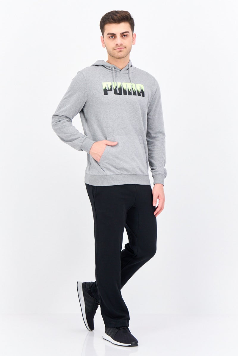 PUMA Men Regular Fit Long Sleeve Outdoor Hooded, Grey  - Image 4