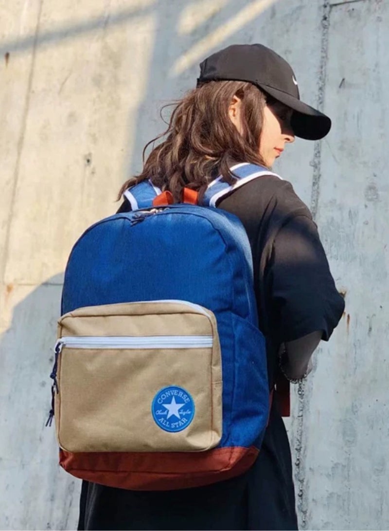 كونفرس حقيبة مدرسية كلاسيكية GO 2، حقيبة مدرسية بخياطة ملونة، حقيبة مدرسية مخصصة لبداية المدرسة - Image 5