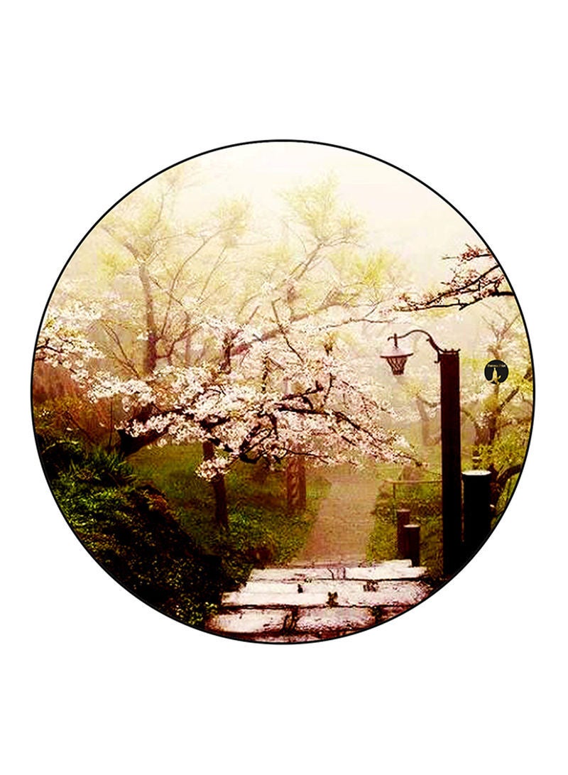 Nature Printed Mouse Pad Multicolour