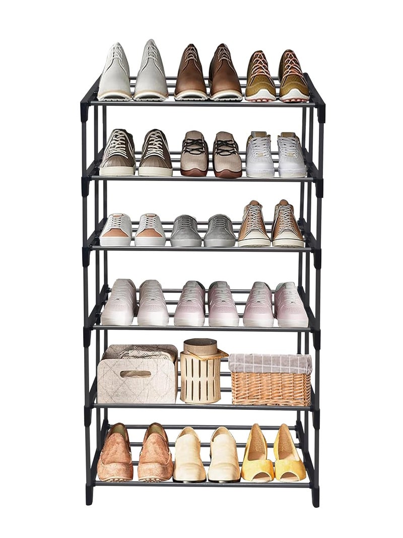 RAXON WORLD RAXON WORLD Multipurpose 6 Layer Heavy Metal BookShoeCloth Foldable Rack for Anywhere Use - Image 1