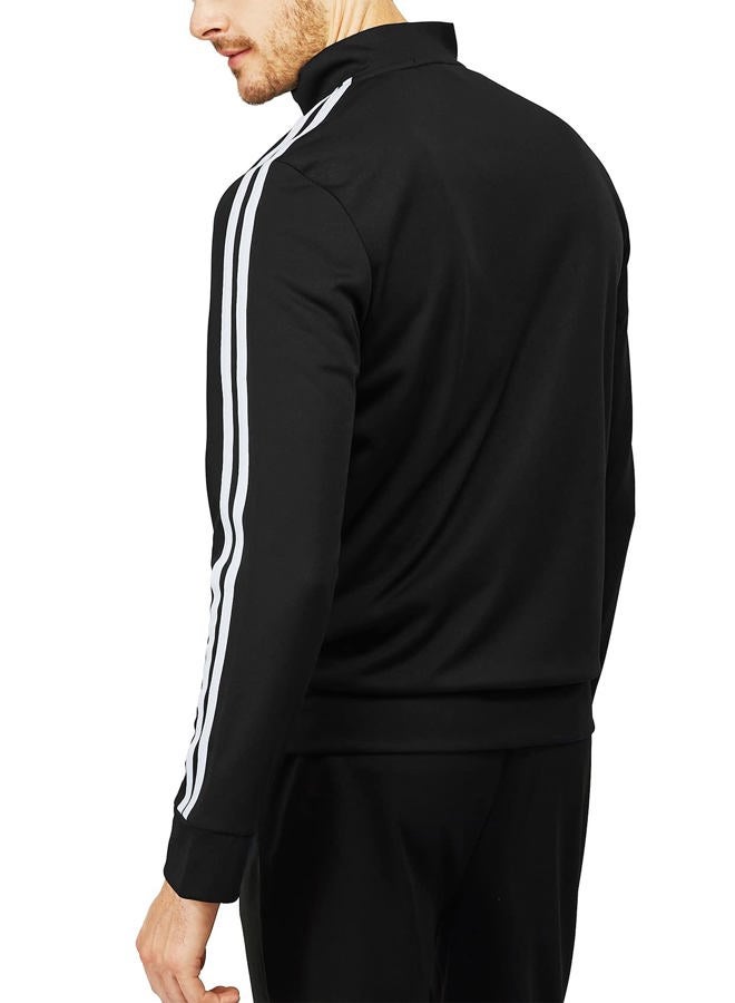 H2H Mens Active Slim Fit Track Lightweight Jacket Zip-up Long Sleeve, Cmoja0103-black, L - Image 5