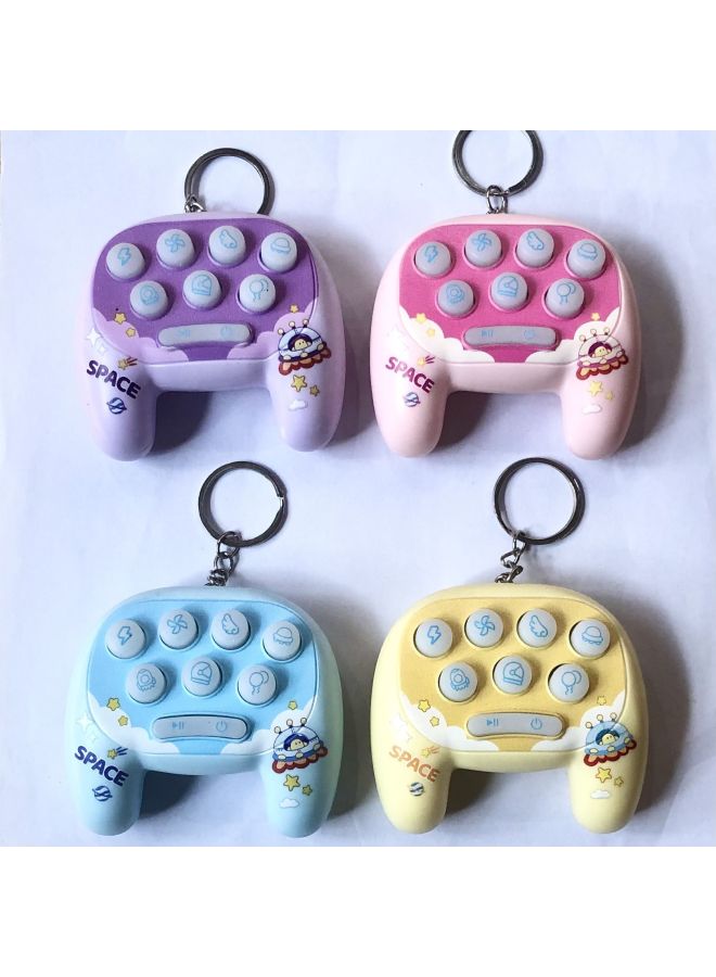 Tetris Handle Handheld Electronic Game Machine Bag Electric Keychain Decompression 26-in -1 Game Toy-Color:Transparent Square Russian Game Console Bag (packing Capacity 500pcs)  - Image 5