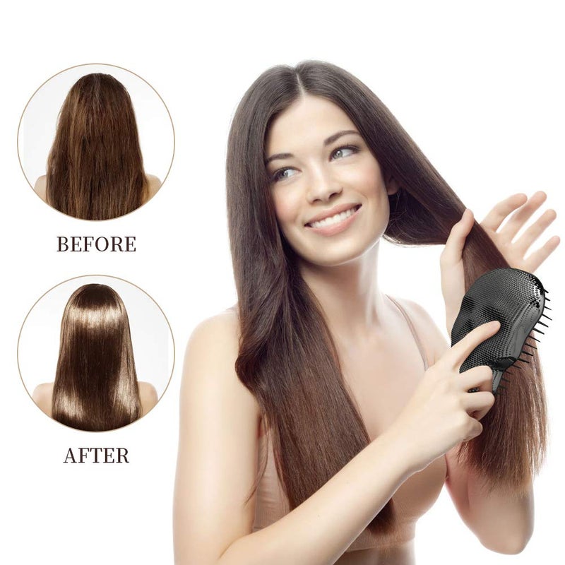 Tangle Angel فرشاة تفكيك الشعر تانجل أنجل ريبيل - جمجمة سوداء - Image 2