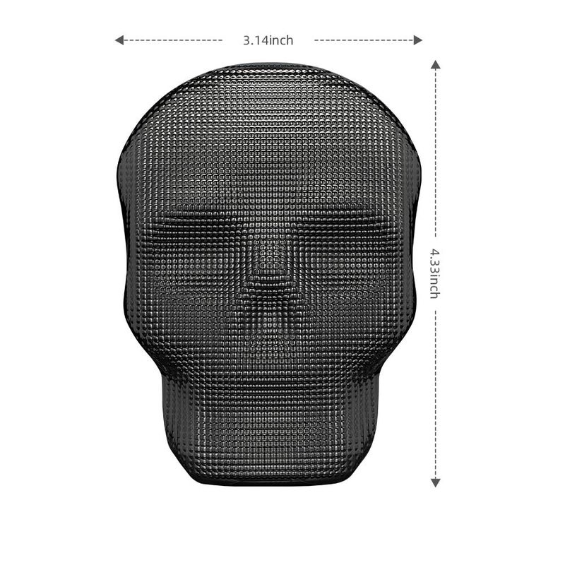 Tangle Angel فرشاة تفكيك الشعر تانجل أنجل ريبيل - جمجمة سوداء - Image 4