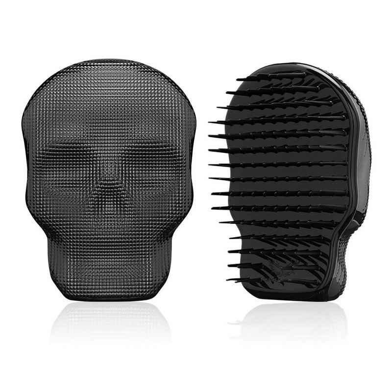 Tangle Angel فرشاة تفكيك الشعر تانجل أنجل ريبيل - جمجمة سوداء - Image 1