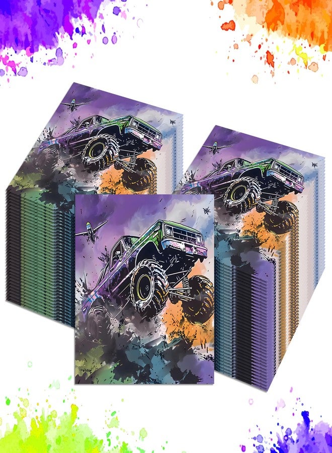 BHNACIER 40Pcs Monster Truck Party Paper Napkins Trucks Party Supplies Disposable Napkin for Racing Car Partys Decorations Supplies - Image 2