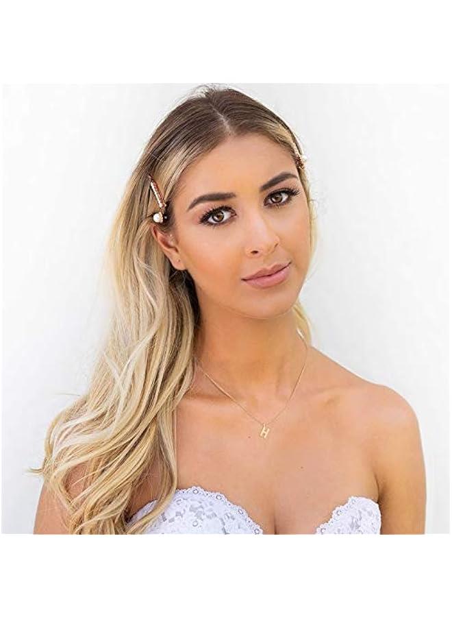 PAVOI 14K Gold Plated Initial Necklace | Letter Necklaces for Women - Image 2