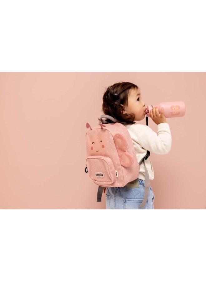 Trixie School Essential Set of 3 - Backpack Regular + Leakproof Lunch Box with Clips + SS Bottle 500ml - Mrs. Butterfly - Image 3
