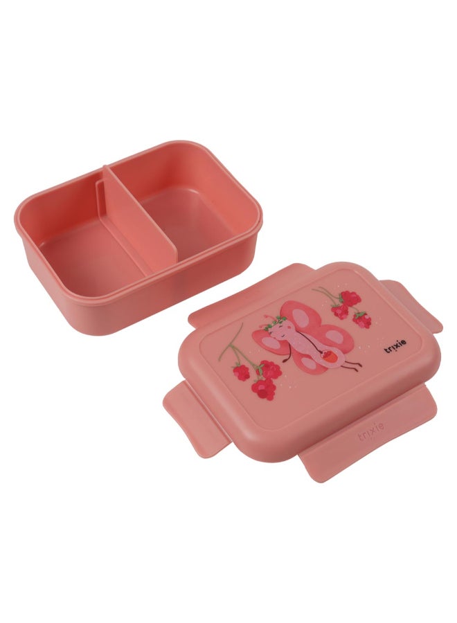 Trixie School Essential Set of 3 - Backpack Regular + Leakproof Lunch Box with Clips + SS Bottle 500ml - Mrs. Butterfly - Image 5