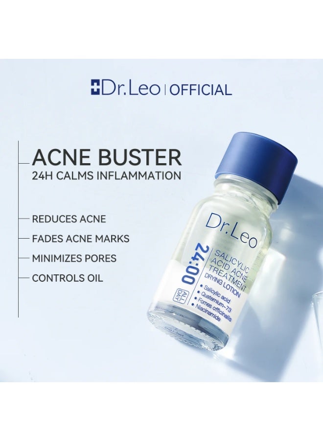 دكتور ليو طقم العناية بالبشرة من دكتور ليو – غسول منقّي + قناع طيني + لوشن معالج لحب الشباب - Image 5