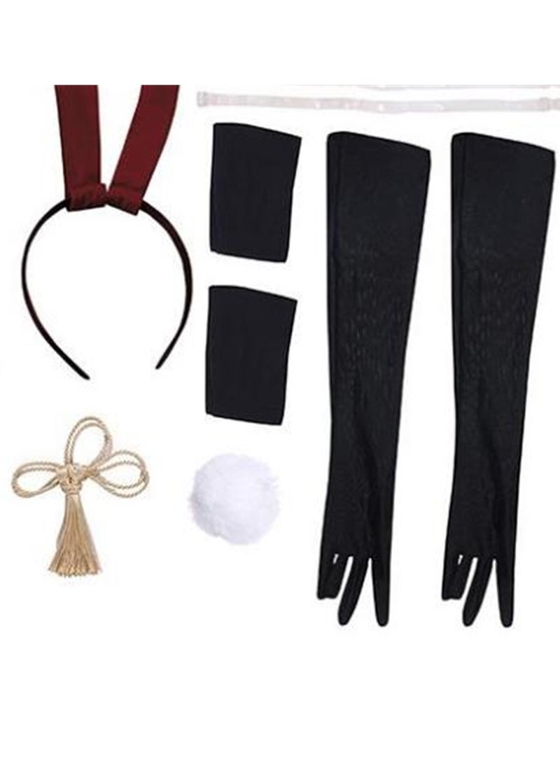 Genshin Impact cos fan bunny girl uncrowned dragon king Beidou cosplay costume female costume - Image 3