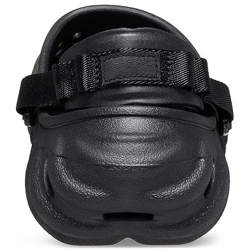 Crocs Unisex-Adult Echo Clogs, Black, 9 Men/11 Women - Image 2