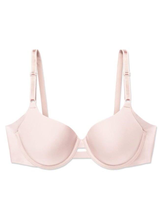 Warner's Women's Blissful Benefits Underarm-Smoothing Comfort Underwire Lightly Lined T-Shirt Bra Ra3561w, Stone, 34C - Image 2