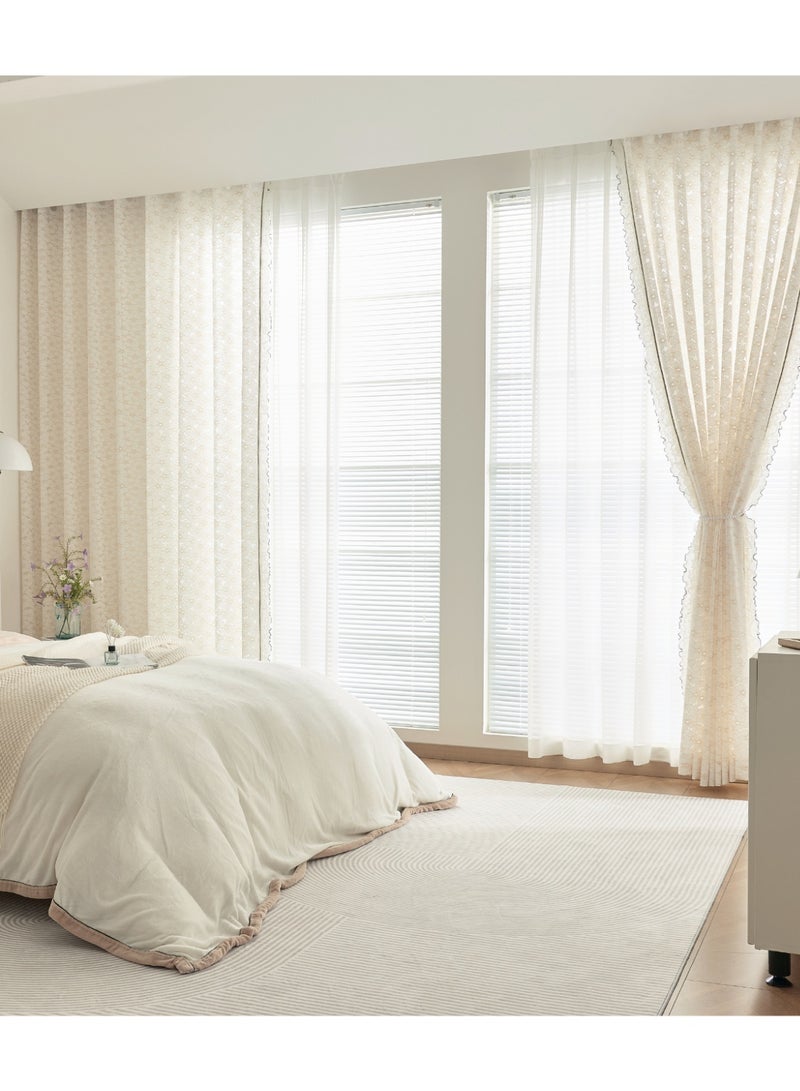 QBAID Sheer Curtain Panel for Home – Simple & Modern Design, Multiple Sizes - Image 5
