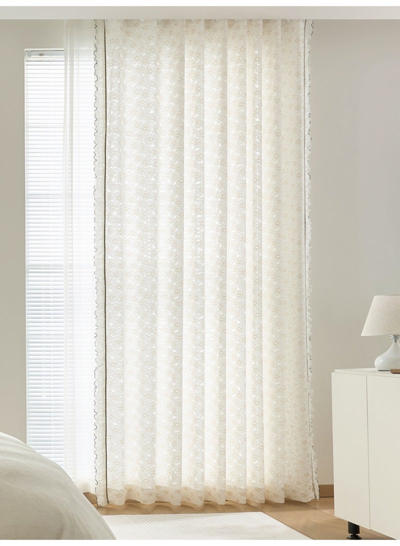 QBAID Sheer Curtain Panel for Home – Simple & Modern Design, Multiple Sizes - Image 2