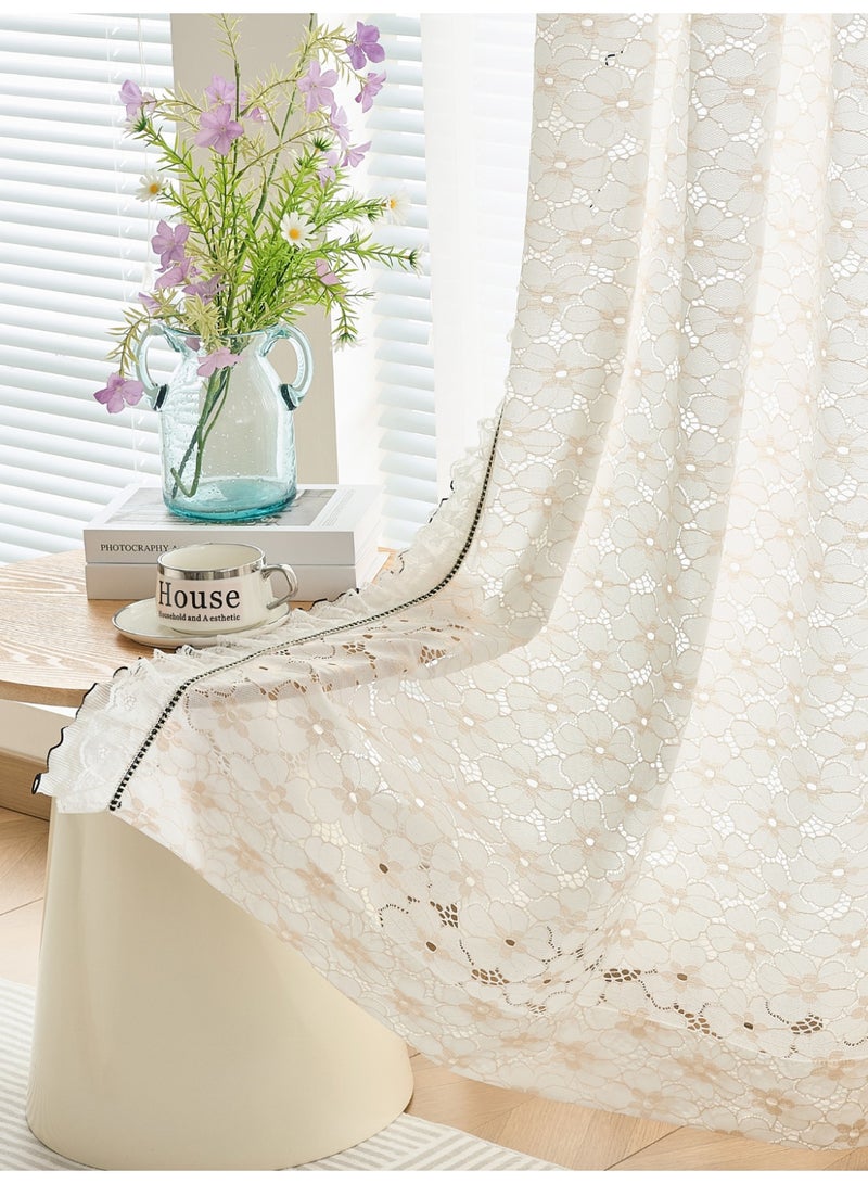 QBAID Sheer Curtain Panel for Home – Simple & Modern Design, Multiple Sizes - Image 3