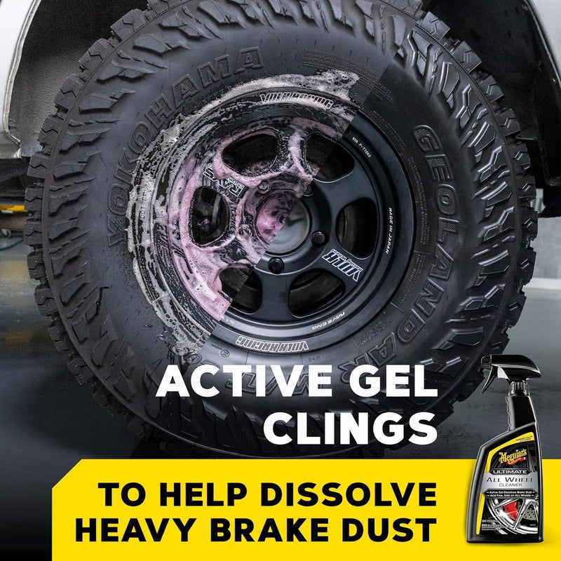 Meguiar's G180124 Ultimate All Wheel Cleaner, 24 Oz - Image 3