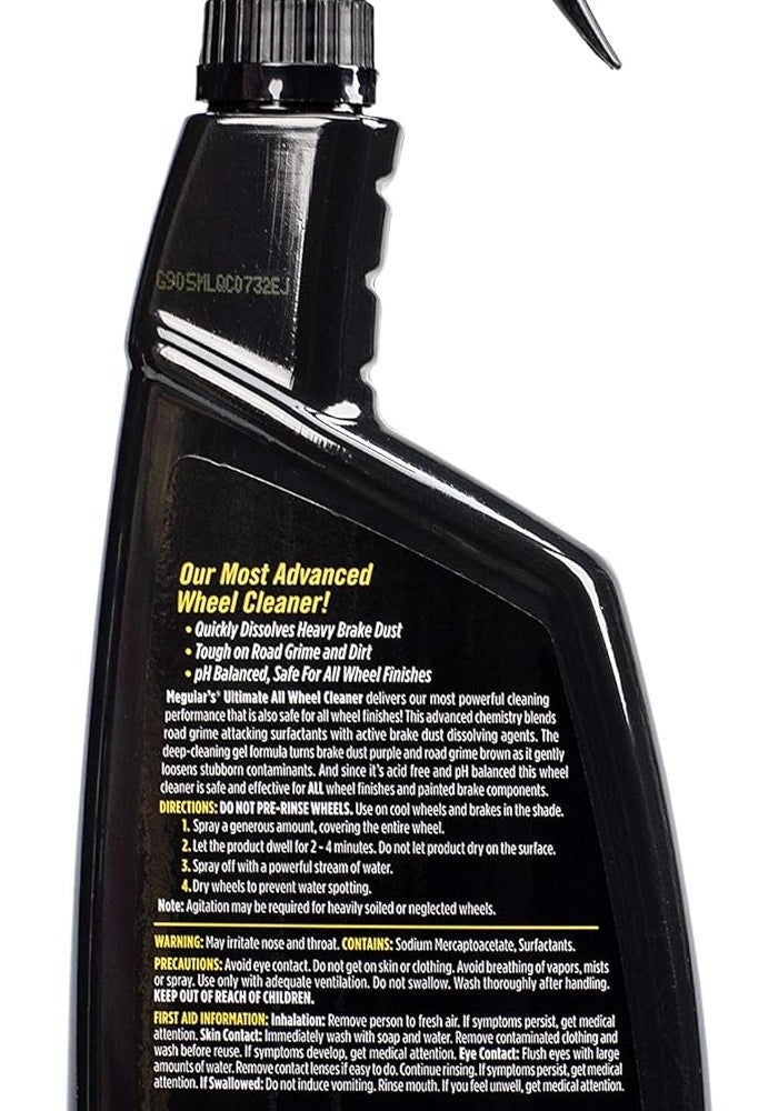 Meguiar's G180124 Ultimate All Wheel Cleaner, 24 Oz - Image 2