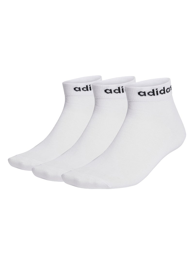 Think Linear Ankle Socks 3 Pairs