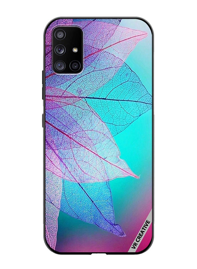 VR CREATIVE Protective Case Cover For Samsung Galaxy A71 5G Flower Design Multicolour - Image 1
