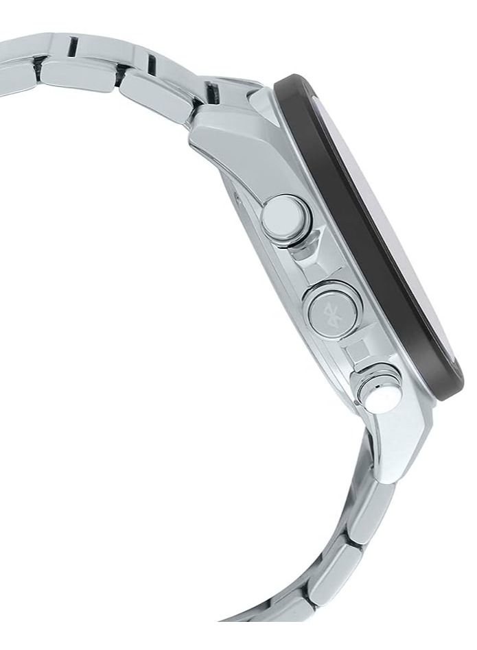 Casio Analog-Digital Black Dial Men's Watch-ECB-900DB-1ADR - Image 2