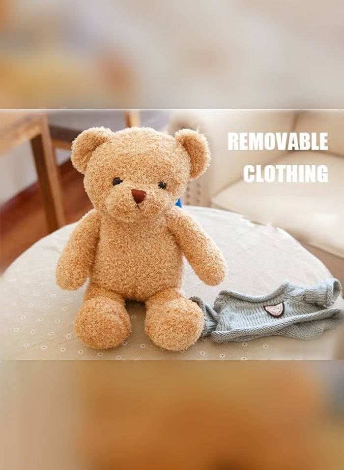 Haidue Teddy Bear Plush Toy 30cm, Stuffed Animal Toy, Gift for Kids Boys Girls (Brown) - Image 4