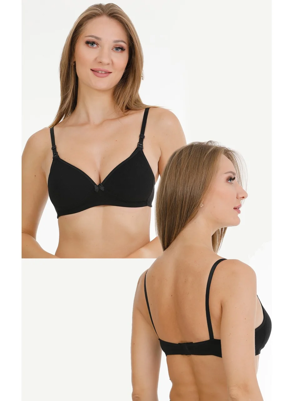بارلانجري 2-Pack Modal Coated Nursing Bra Black