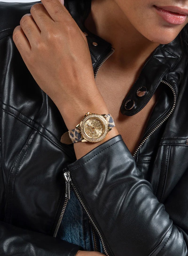 GUESS Ladies Gold Tone Multi-Function Watch Box Set GW0660L2 - 36mm - Image 5