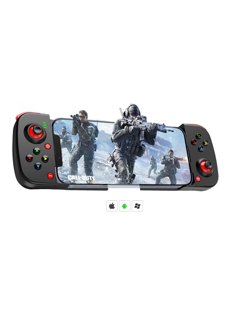Generic - Mobile Game Controller Gamepad for iPhone iOS Android PC: Works with iPhone 15/14/13/12/11/X, iPad, Samsung Galaxy, TCL, Tablet, Call of Duty, Diablo Immortal - Directly Play - Image 1