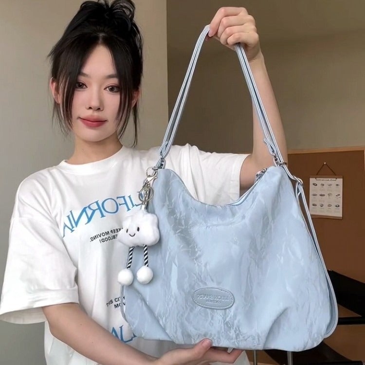 Women's PU Tote Bag with Zipper - Image 1