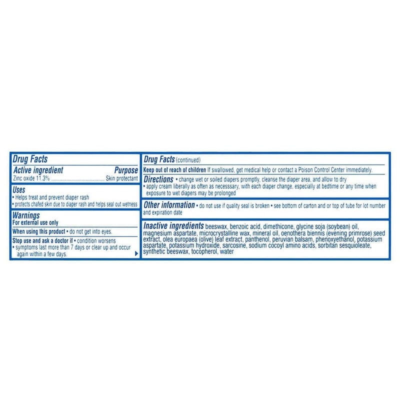 Balmex Zinc Oxide Diaper Rash Cream 4 oz. - Image 3