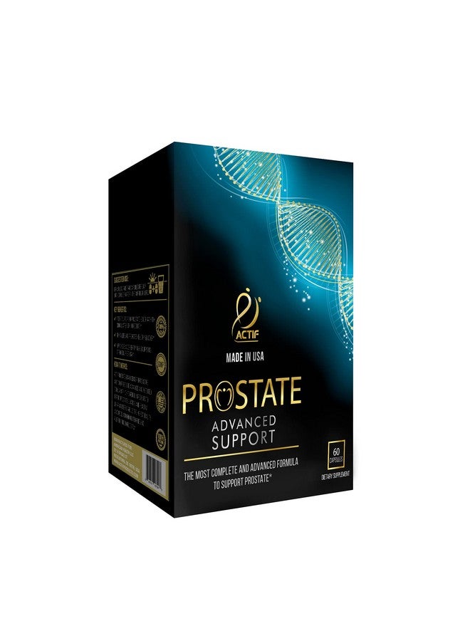 ACTIF Prostate Advanced Support with 20+ Factors, Complete Support for Urinary Health and Prostate - 60 Capsules, Made in USA, Non-GMO - Image 1