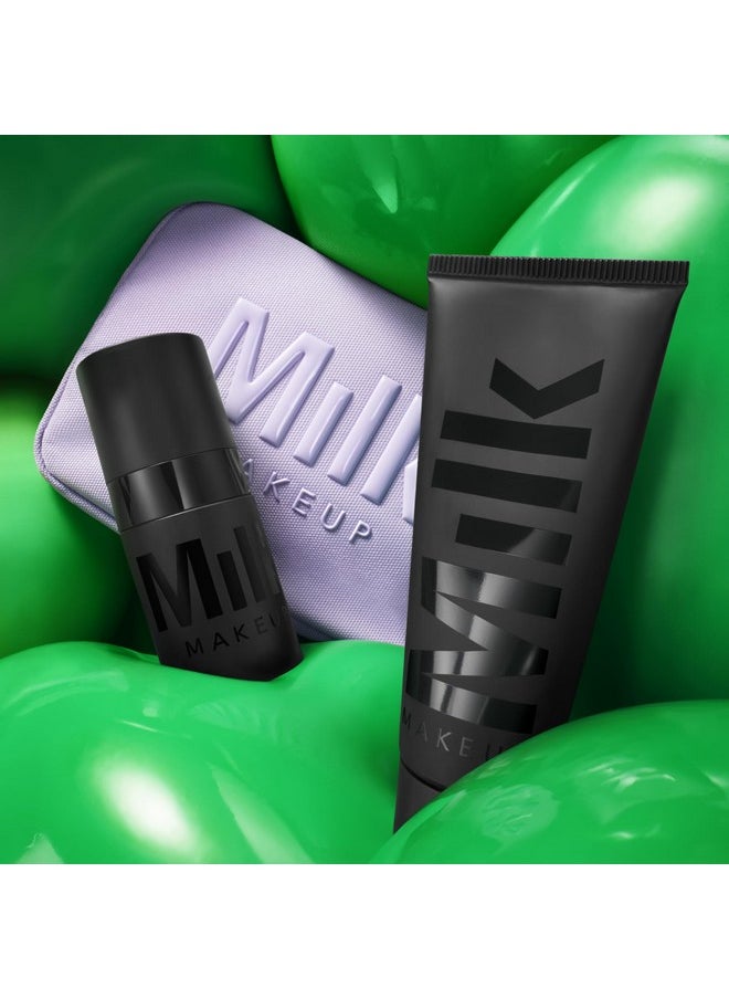 MILK MAKEUP - Pore Eclipse Matte + Blur Setincludes Pore Eclipse Mattifying Primer (Full Size) Pore Eclipse Setting Spray (Mini) & Makeup Bagvegan Cruelty Free - Image 1